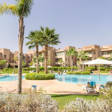 Pool View With Garden In Prestigia - Wifi & Pool Apartment Marrakesh Exterior photo